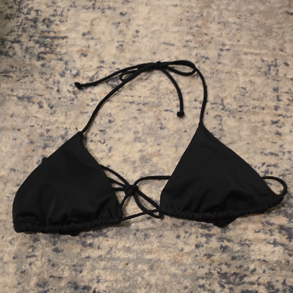 Victoria's Secret Black Bikini Top